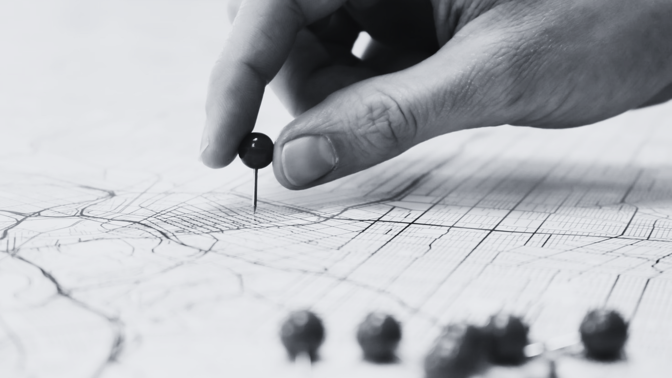 IP address mapping in a network map